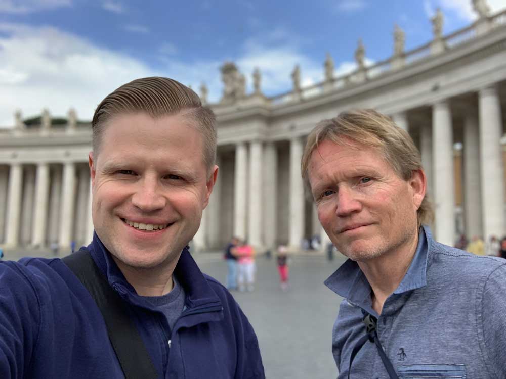 St Peter's Square in Rome